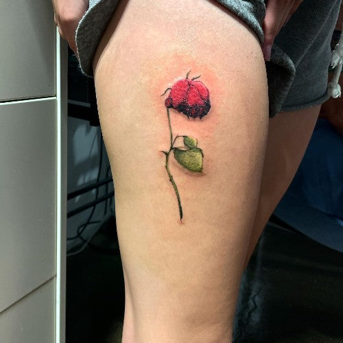 Dying Rose Tattoo – neartattoos